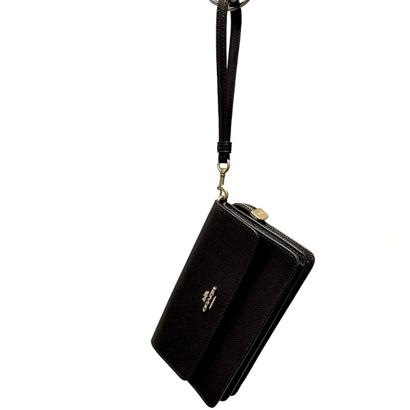 Coach Wallet W/ wristlet or crossbody capabilities